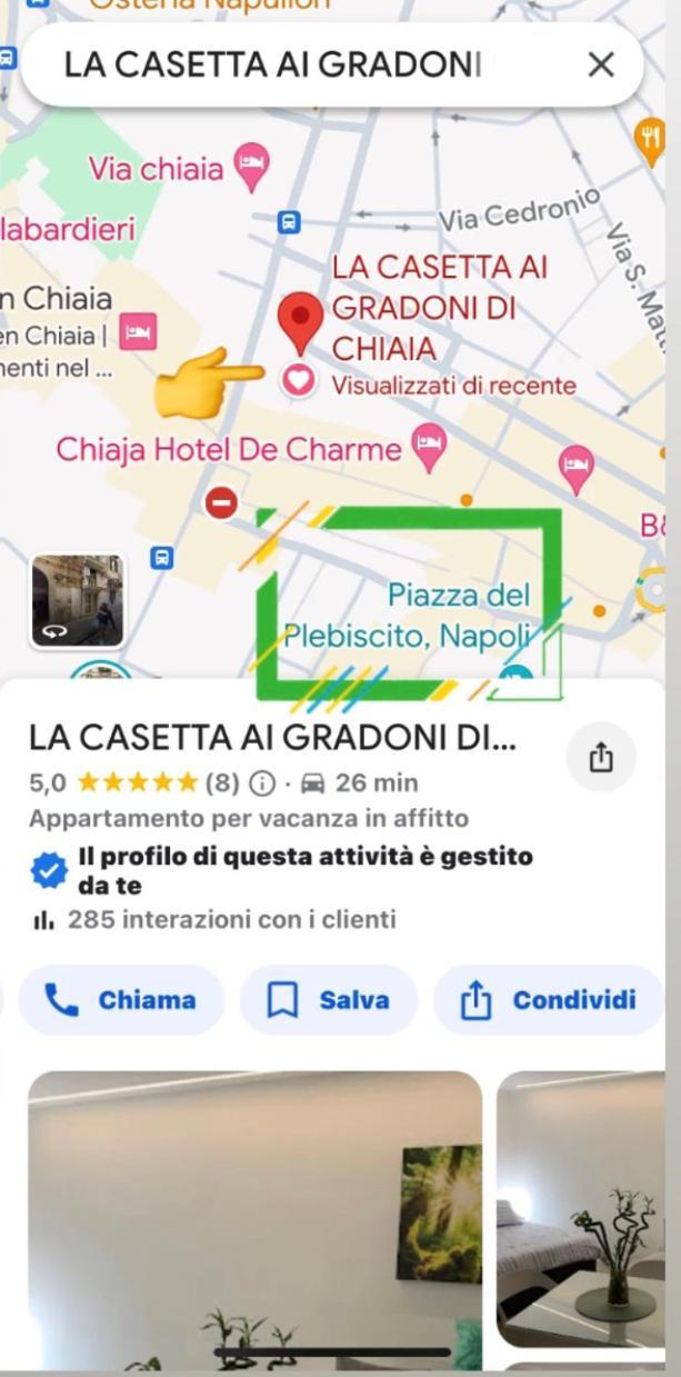 La Casetta Ai Gradoni Di Chiaia Napoli Bagian luar foto